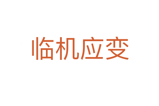 临机应变