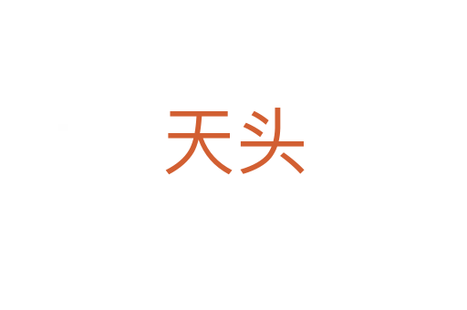 天头