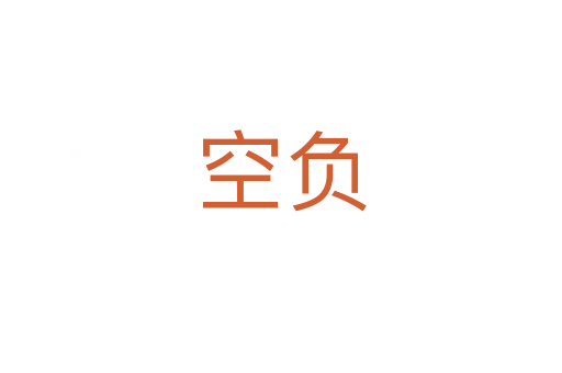 空负