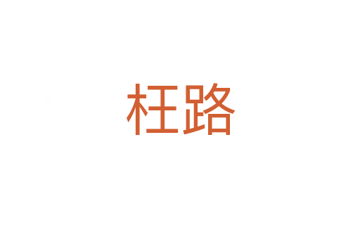 枉路