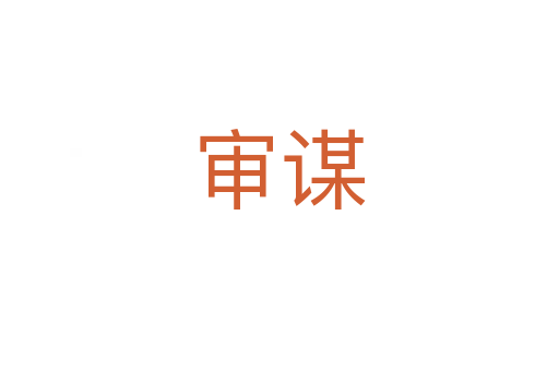 审谋