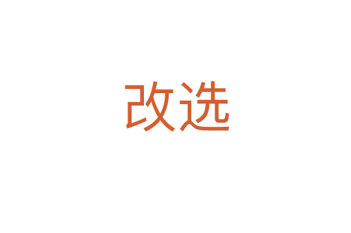 改选